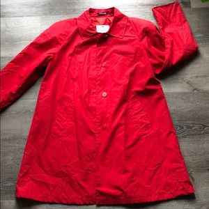 Beautiful Saks Fifth Avenue Exclusive Red Coat